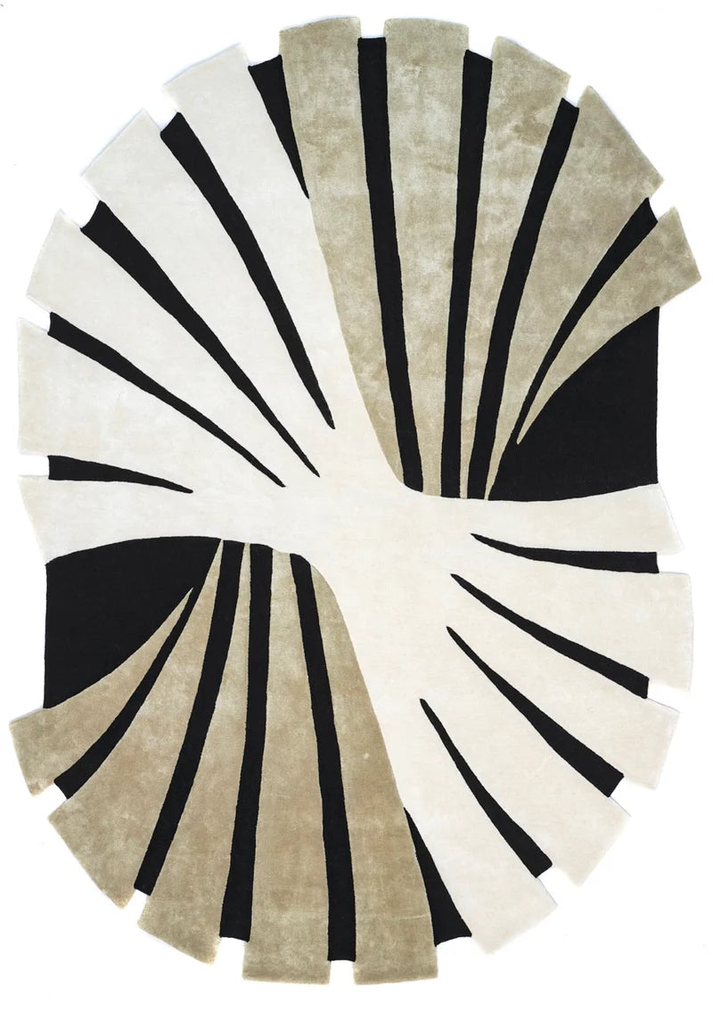 Ripple Irregular Hand Tufted Carpet