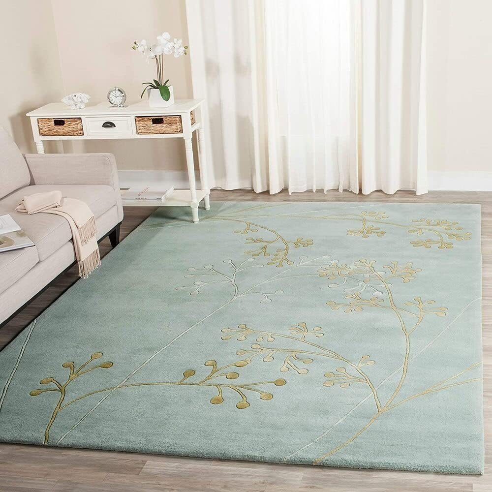 Mint Fresh Hand Tufted Carpet