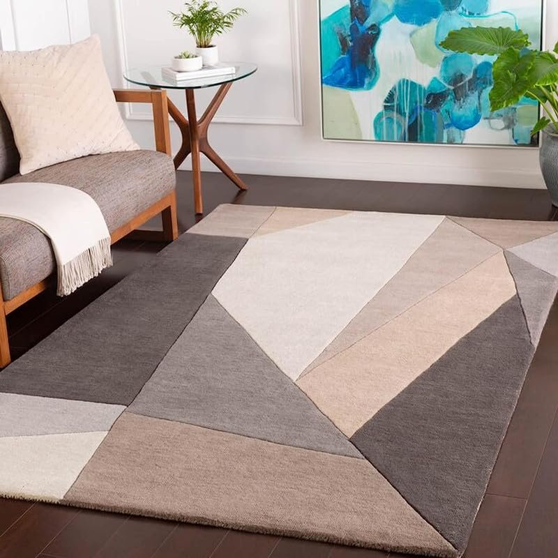Geomatric Hand Tufted Carpet